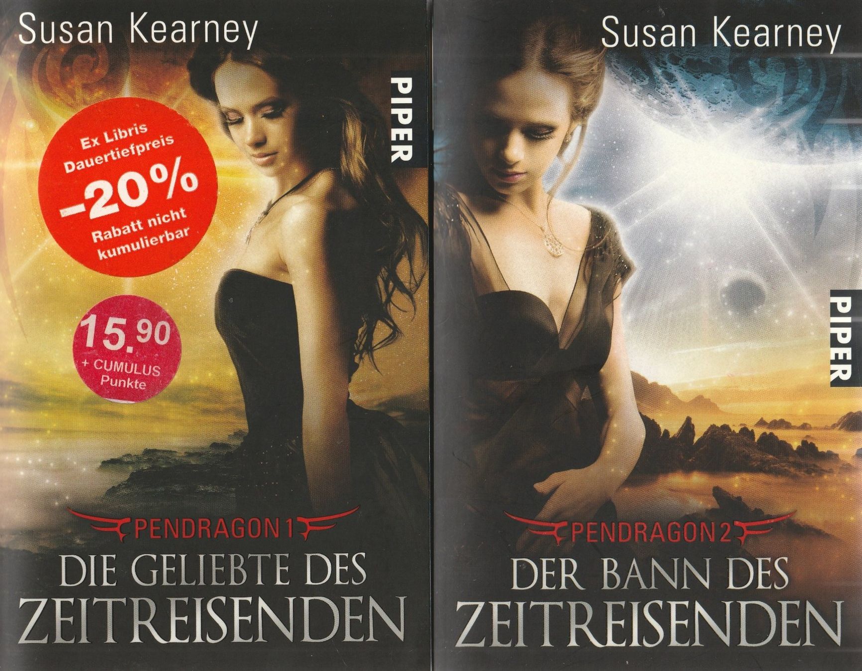Libri: Susan Kearney - Pendragon 1 + 2 – Usato da Luzern venduto da Baumhuepfer01