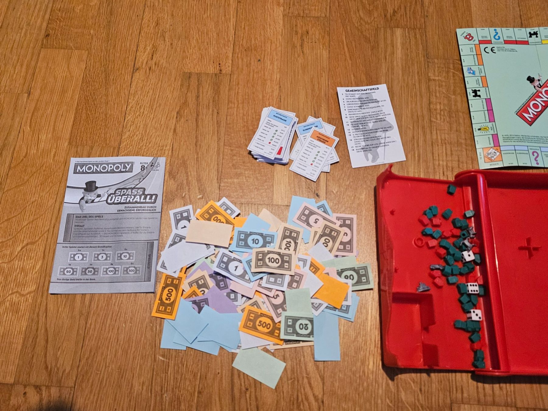 Hasbro Giochi: Monopoly -Reiseformat Brettspiel – Usato da Birmensdorf ZH venduto da eva_9hvs 1