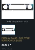 flipperkasten spare parts star wars