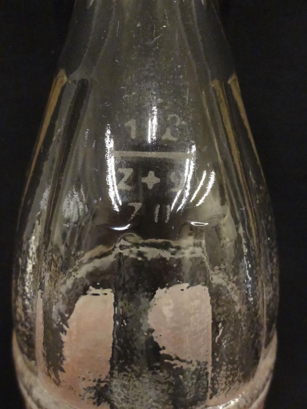 Bicchieri, Caraffe & Bottiglie: alte Flasche SINALCO 1970 BÜLACH – Usato da Kerzers venduto da Flaschenposten 2