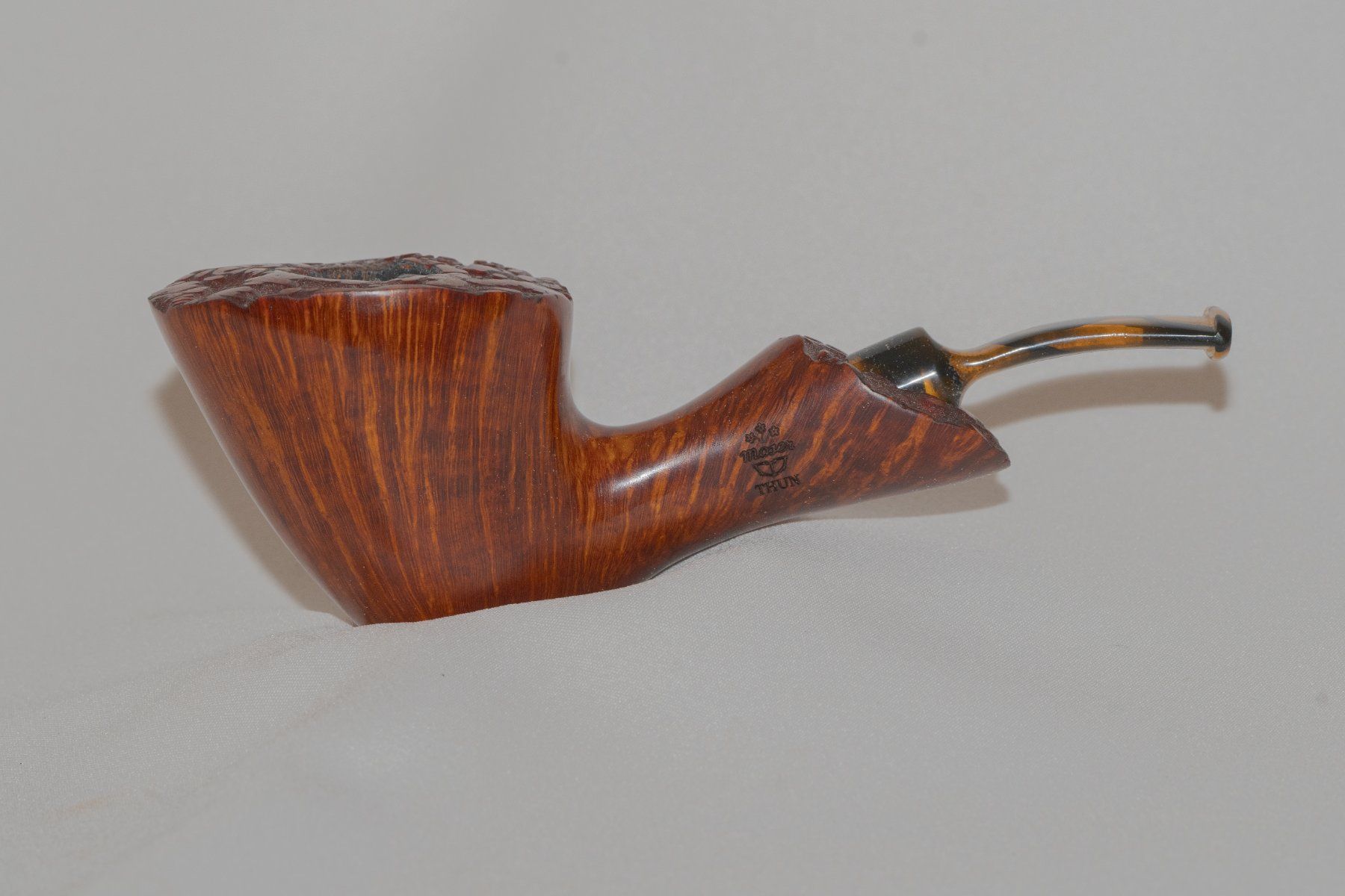 Moser Pipe & Accessori: NEU: Handgemachte Moser-Tabakpfeife! – Nuovo e nell'imballaggio originale da Thun venduto da mowerk 1