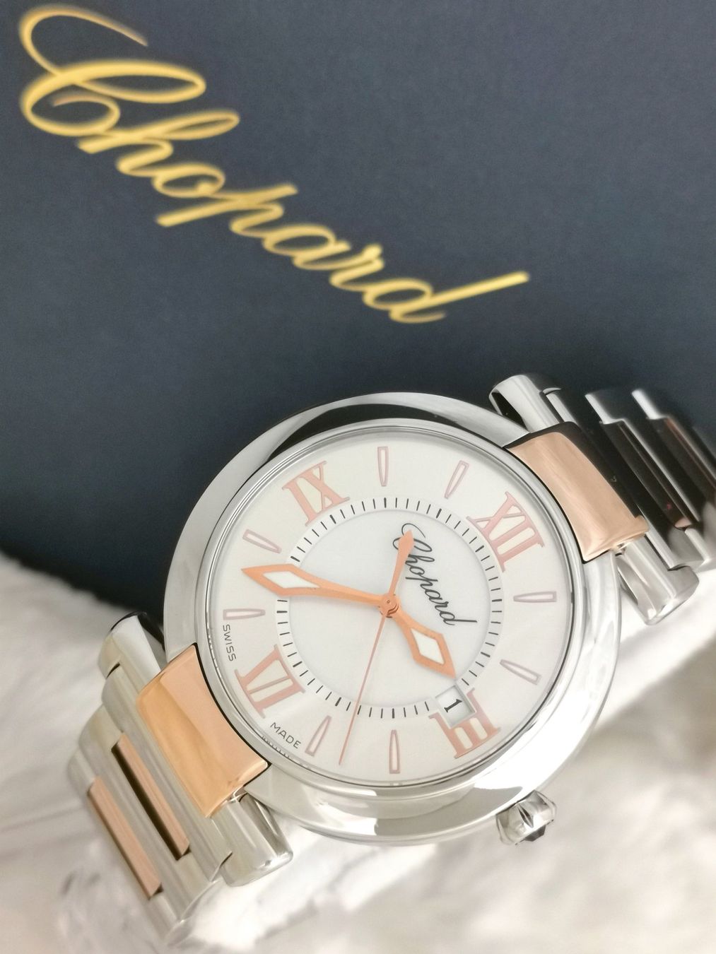 Chopard Orologi: Chopard Imperiale 18K Gold neuwertig mit Papiere ref.8532 – Nuovo (secondo la descrizione) da Nottwil venduto da Kaufen003 6