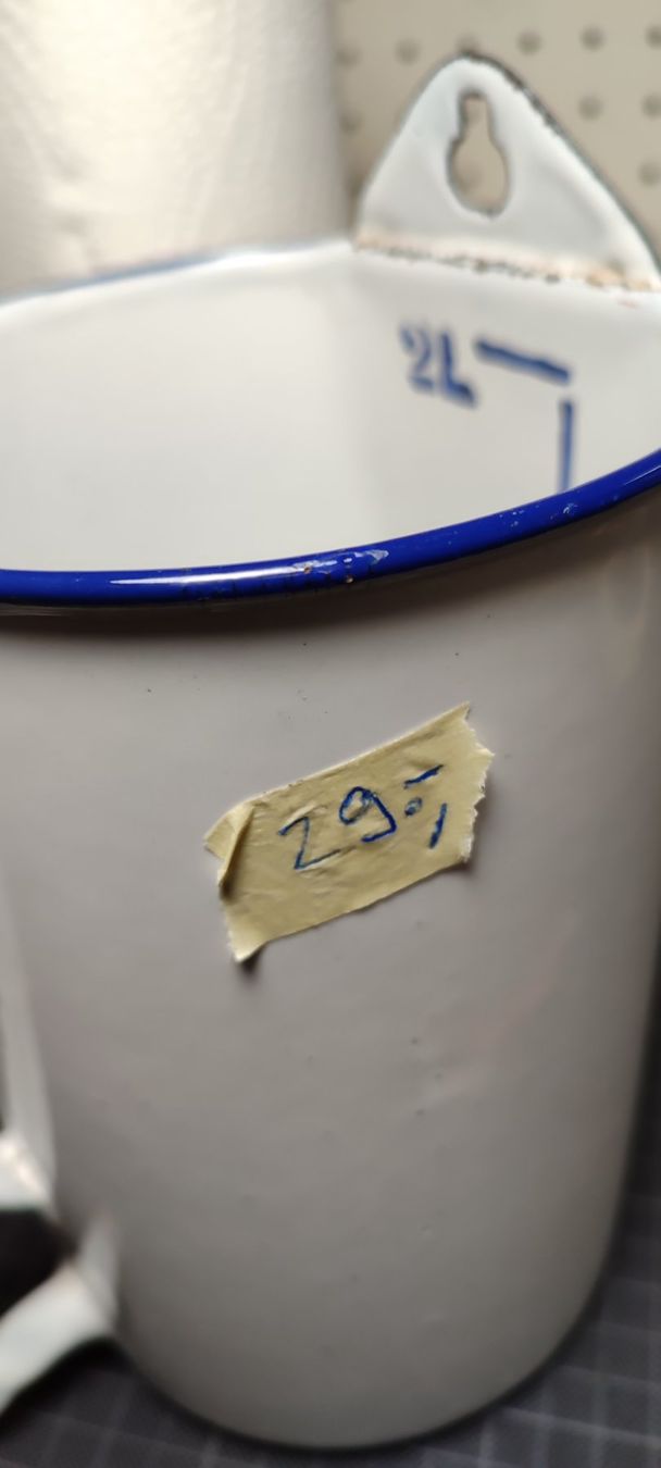 Schalen: Wunderschönes altes Gefäß emailliert gross – Gebraucht aus Gelterkinden von MYSTOREFORYOU4460 8