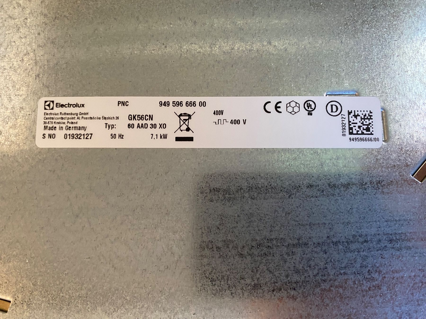 Electrolux Elettrodomestici da cucina: Backofen mit Glaskeramikeplate - Electrolux – Usato da Oberriet SG venduto da shanis 6