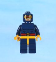 LEGO Minifigur Cyclops - Dark Blue Outfit