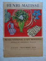 Henry Matisse original Plakat 1956 Farblithografie