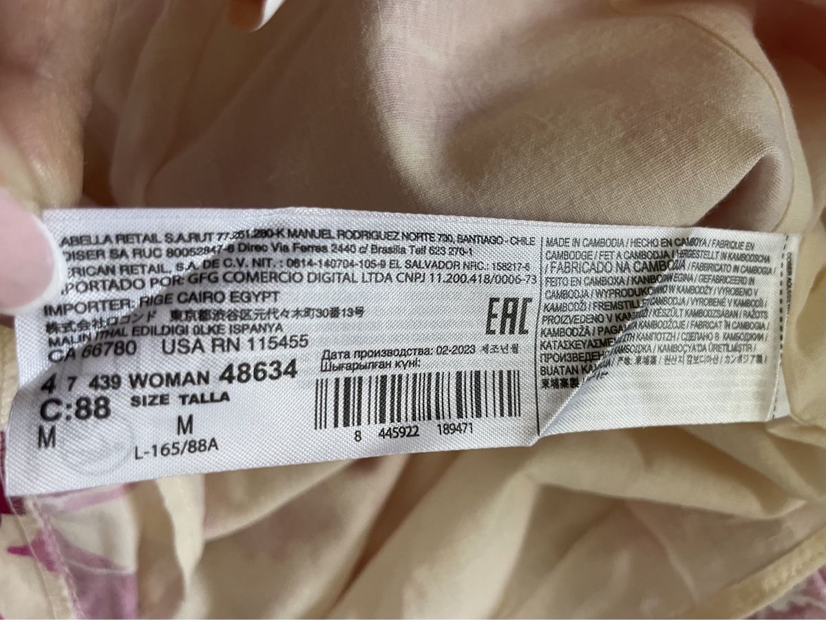Mango Kleider: Robe d'été Mango à fleurs taille M 🌸 – Neu und originalverpackt aus Vuadens von Nina11 5