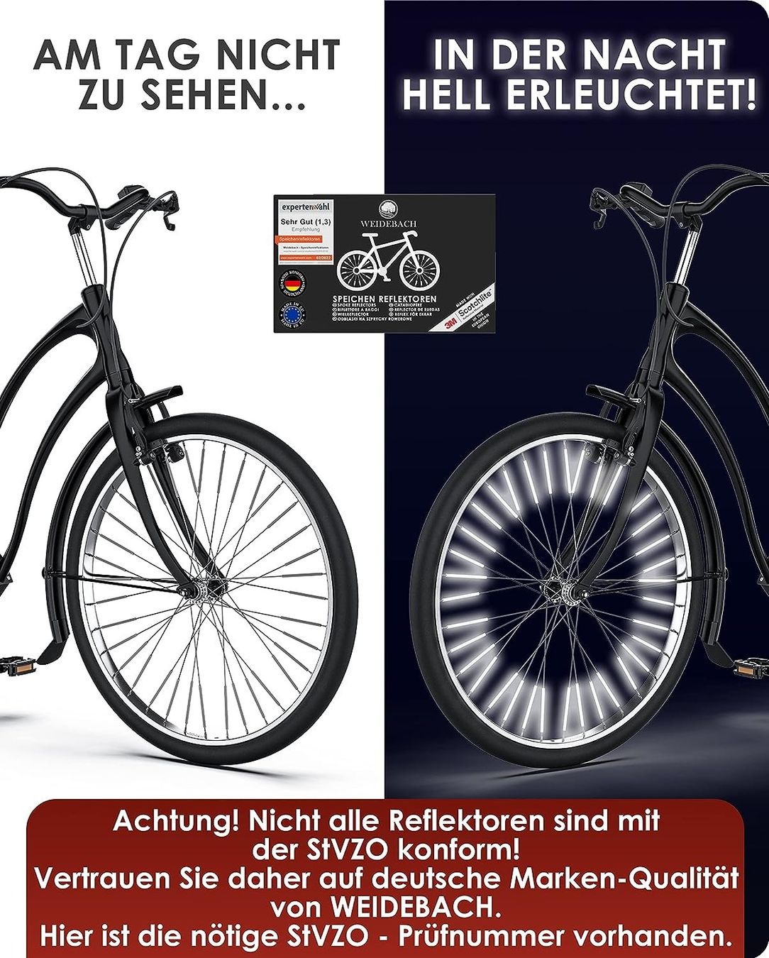 Ersatzteile: 72 Speichenreflektoren Fahrrad – Neu und originalverpackt aus Nuglar von SaleRitter 3