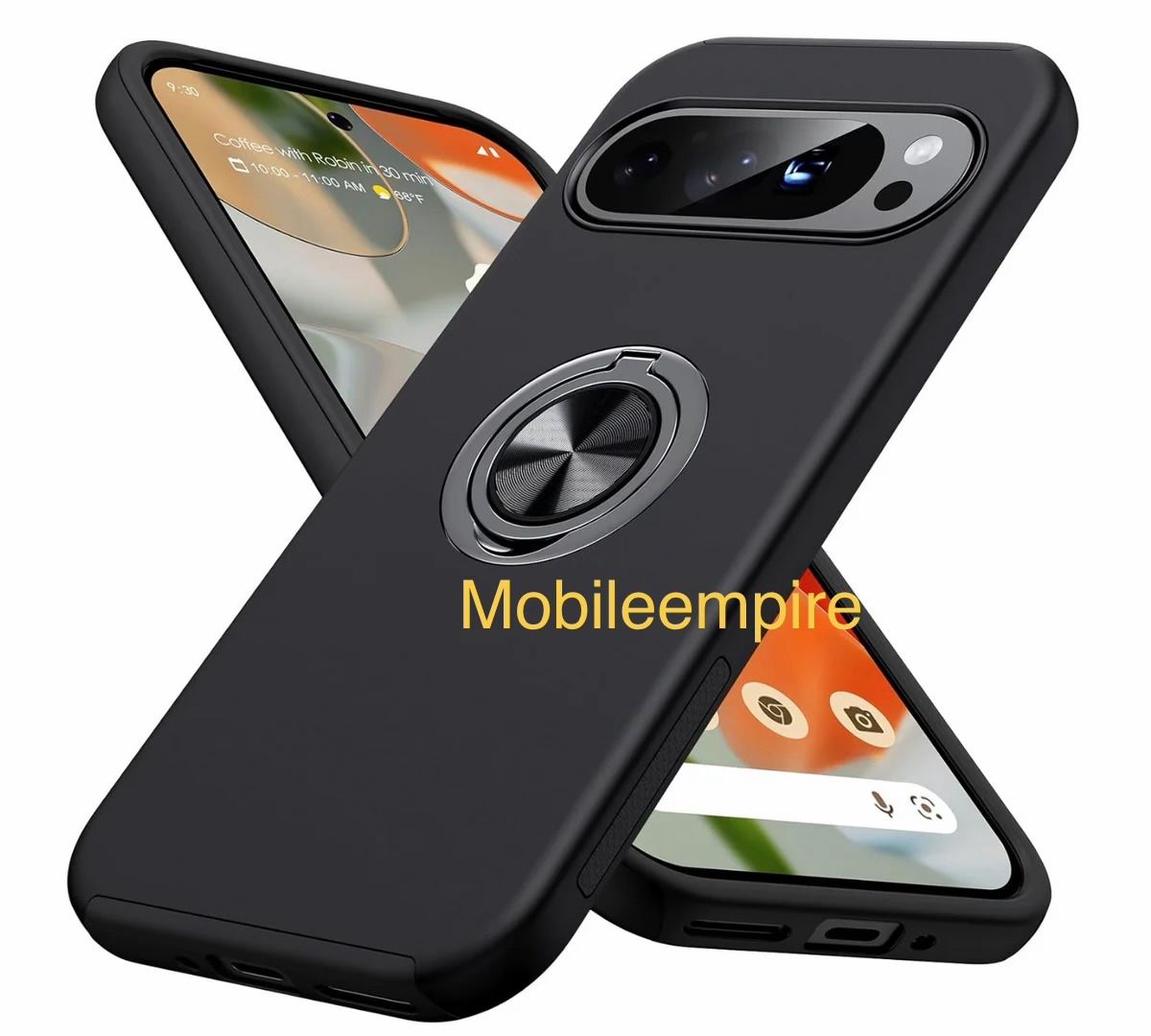 Google Cover & Protezioni schermo: Google pixel 9 / 9 Pro Schutzhülle mit Ringhalter – Nuovo e nell'imballaggio originale da Zürich venduto da MobileEmpire