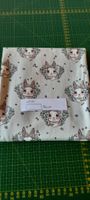 Stoff mit Hasenmotiv beige 63 x 86 cm neuwertig