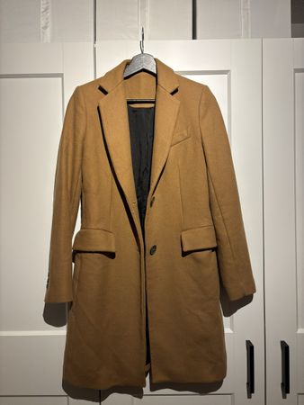 Mantel, Trenchcoat, Übergangsjacke braun S/M