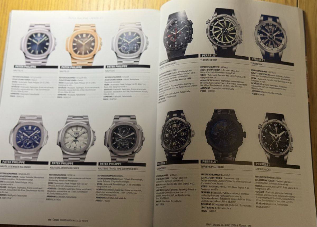 Riviste & Magazine: Sport-Uhren Katalog – Usato da Baden venduto da Goldbaum 1
