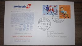 Swissair Geneve - Philadelphia 10.08.1990