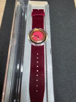 🔴 Swatch POP Red Velvet PWB160 1991 Vintage 46mm