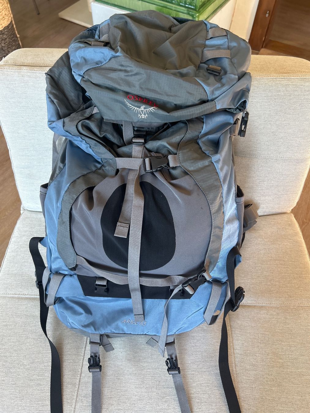 Osprey Rucksäcke: Rucksack Osprey Ariel 65 EINMAL GEBRAUCHT – Neu (gemäss Beschreibung) aus Männedorf von Amanda55