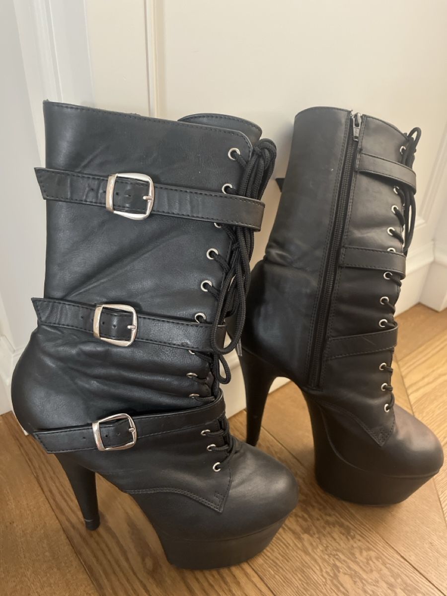Scarpe da donna: Pole Dance black Boots – Usato da Rüschlikon venduto da ant_5v7g