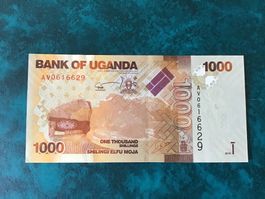 Uganda 1000 Shillings, 2010