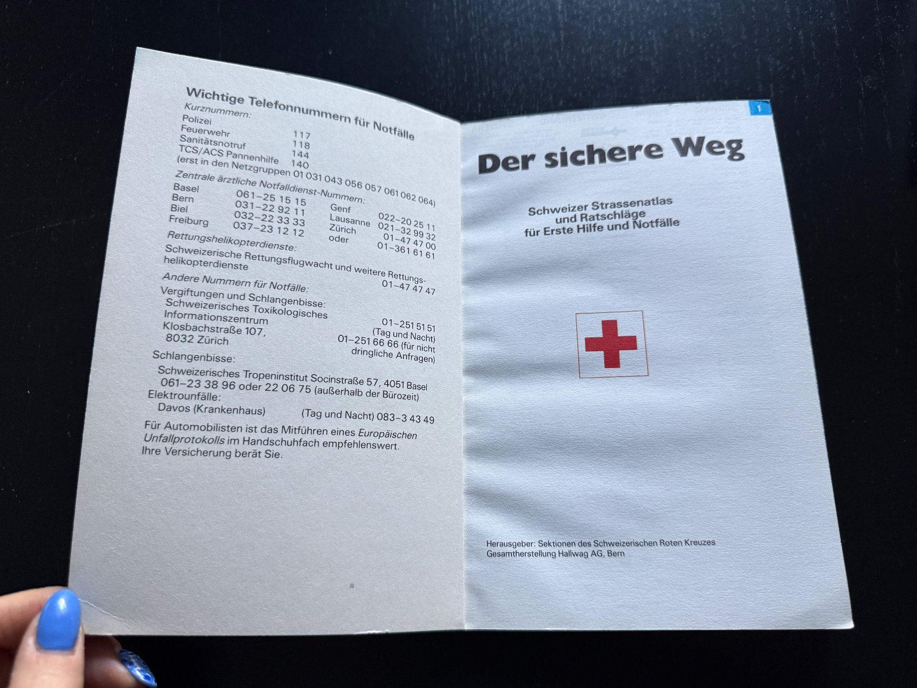 Cartine & Atlanti: Schweizer Strassenatlas, Top Zustand! – Usato da Erstfeld venduto da Uhu1980 1