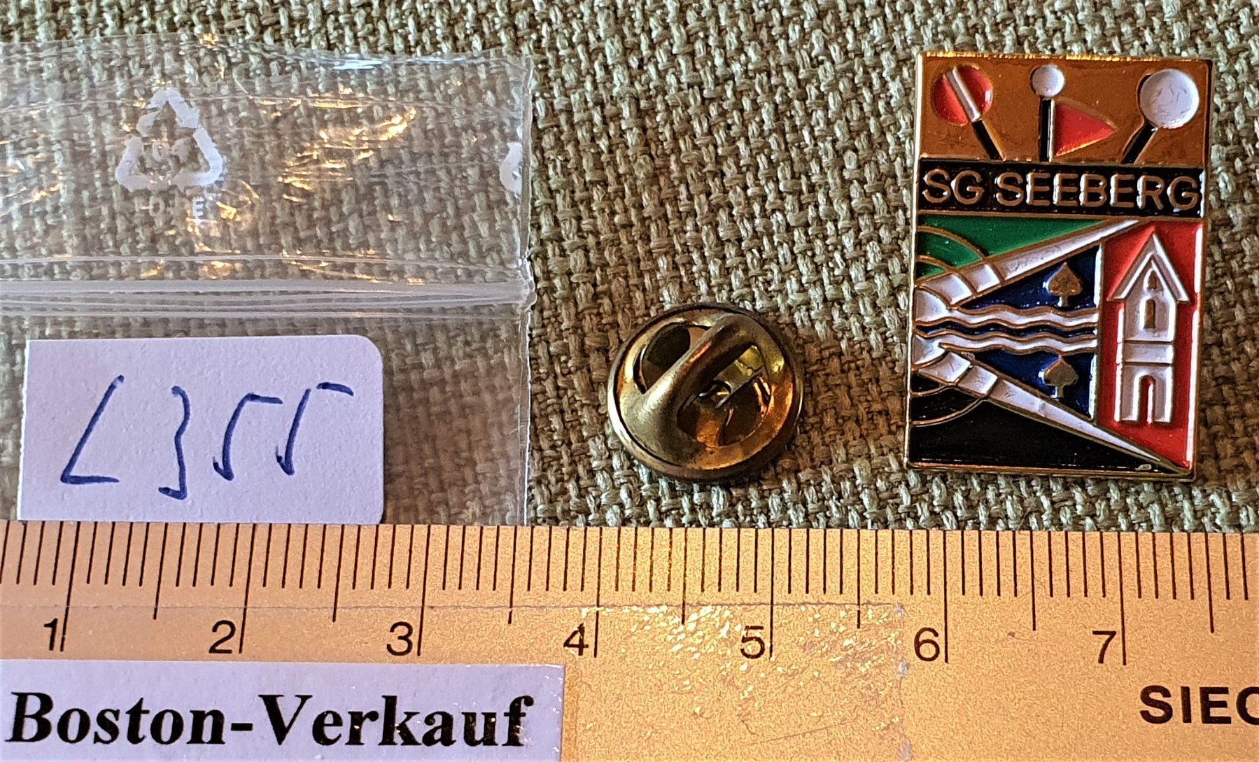 Placchette & Badge: L355 - Pin Schützen Gesellschaft SG Seeberg – Usato da Reinach BL venduto da Boston-Verkauf 2