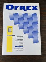 Ofrex Kopierfolien transparent Glasklar 100 x A4 X-1010