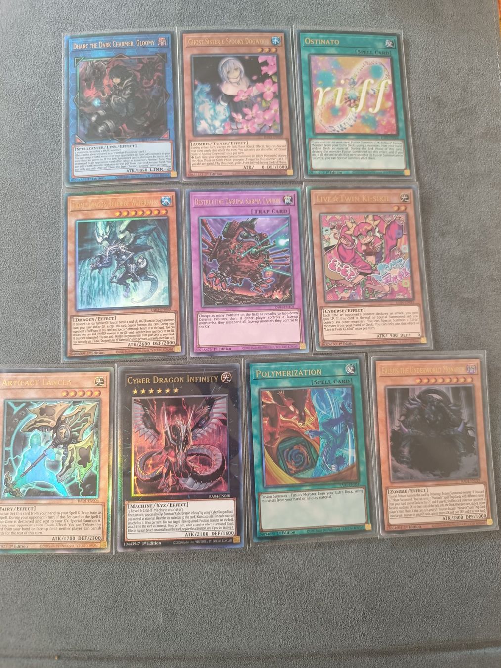 Yugioh Carte collezionabili: 10x Ultimate Rare Lot RA01 RA03 RA04 Bundle – Nuovo (secondo la descrizione) da Grenchen venduto da Ditzo