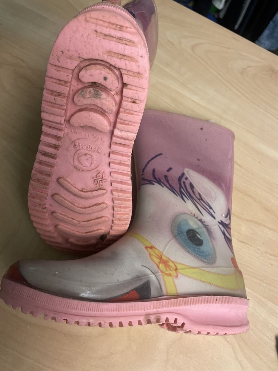 Chaussures filles: Süsse Spirale Gummistiefel Gr. 30 – D'occasion à Obergerlafingen par cabo4 2
