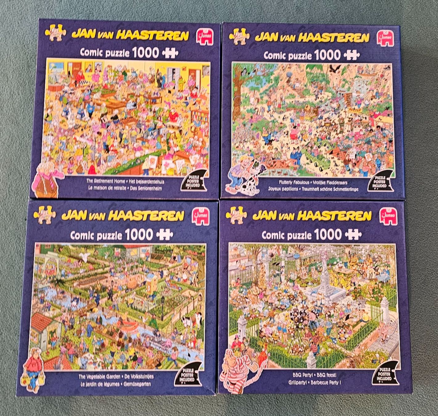 Puzzle: 31 tolle Puzzles (1000er) – Usato da Winterthur venduto da Aengscheku 1