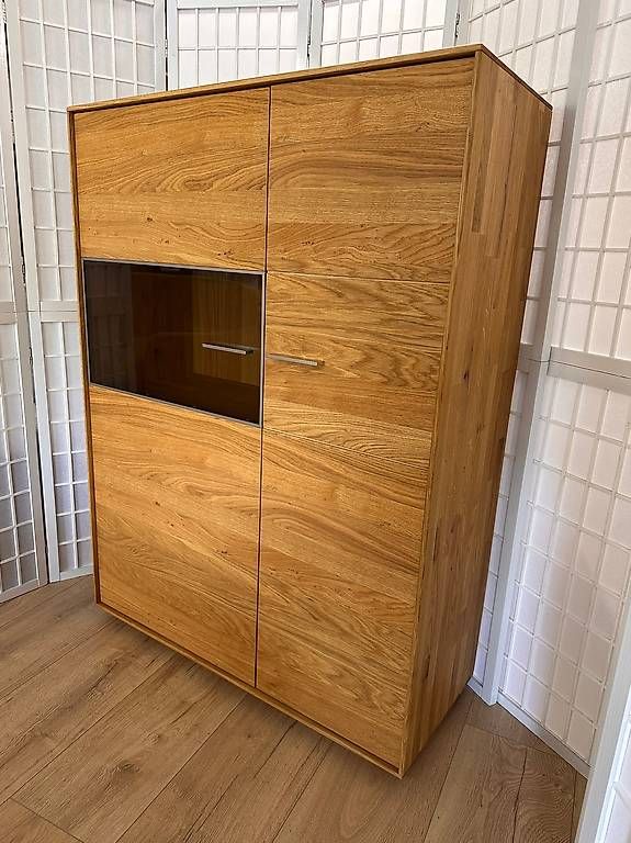 Armadi: Highboard ORI Eiche teilmassiv 99 x 134 cm – Nuovo (secondo la descrizione) da Unterentfelden venduto da moebelrufli 2