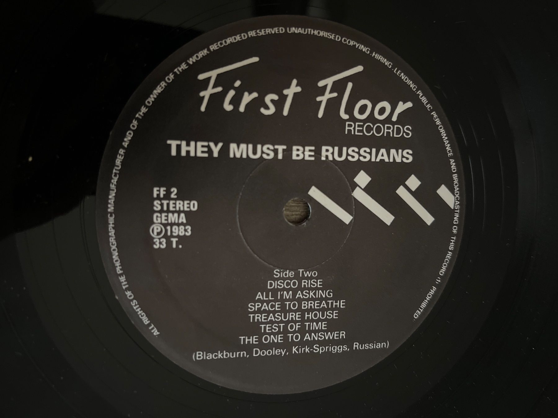 Dischi in vinile: A197/They Must Be Russians – Usato da Frutigen venduto da Philippe_jsp 2