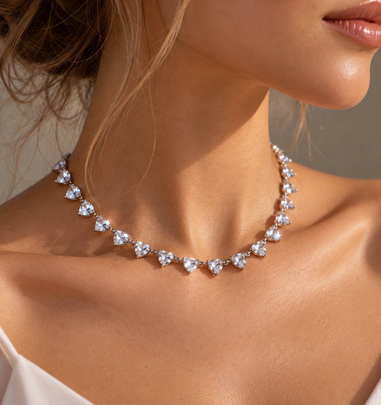 Swarovski Ketten: Swarovski Halskette Herz – Neu (gemäss Beschreibung) aus Degersheim von Kim1000