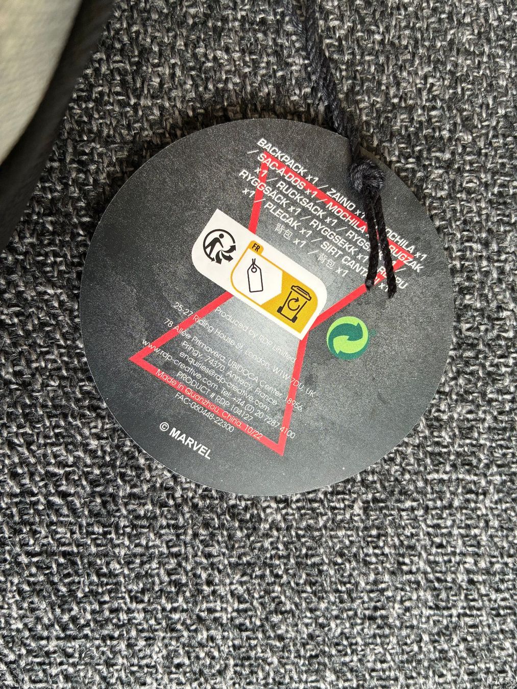 Rucksäcke: Marvel Black Widow Rucksack – Neu (gemäss Beschreibung) aus Basel von h4w_h5bq 4