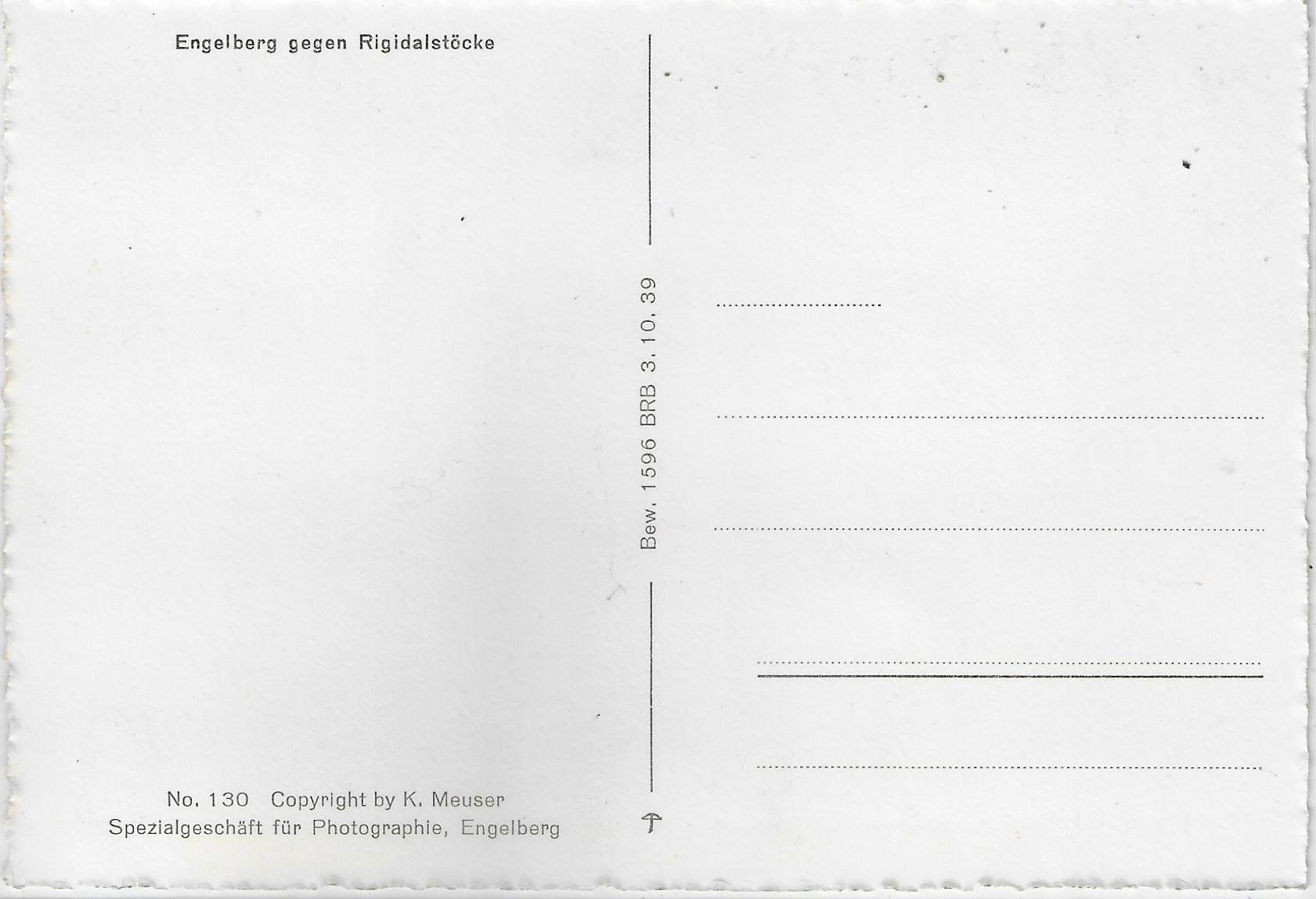 Cartes postales: Engelberg - Generalansicht – D'occasion à Ettingen par Kartenplanet 1