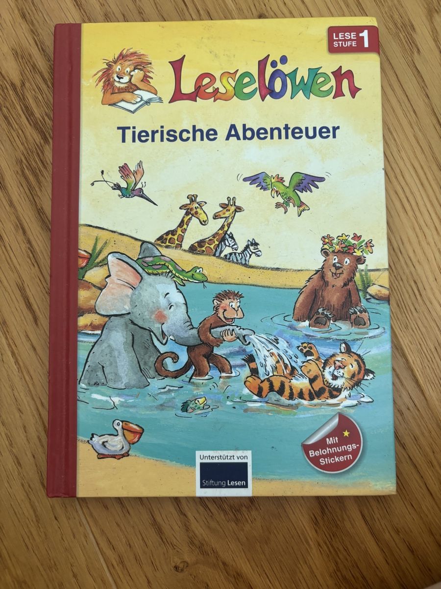 Libri: LeseLöwen Tierische Abenteuer Lese Stufe 1 – Usato da Grosswangen venduto da Sunnyday35
