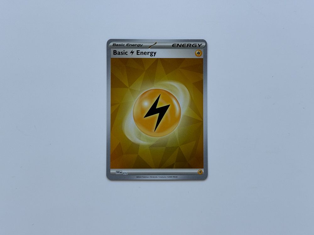 Lightning Basic Energy Holo EN Prismatic Evolutions Pokemon (Gebraucht ...