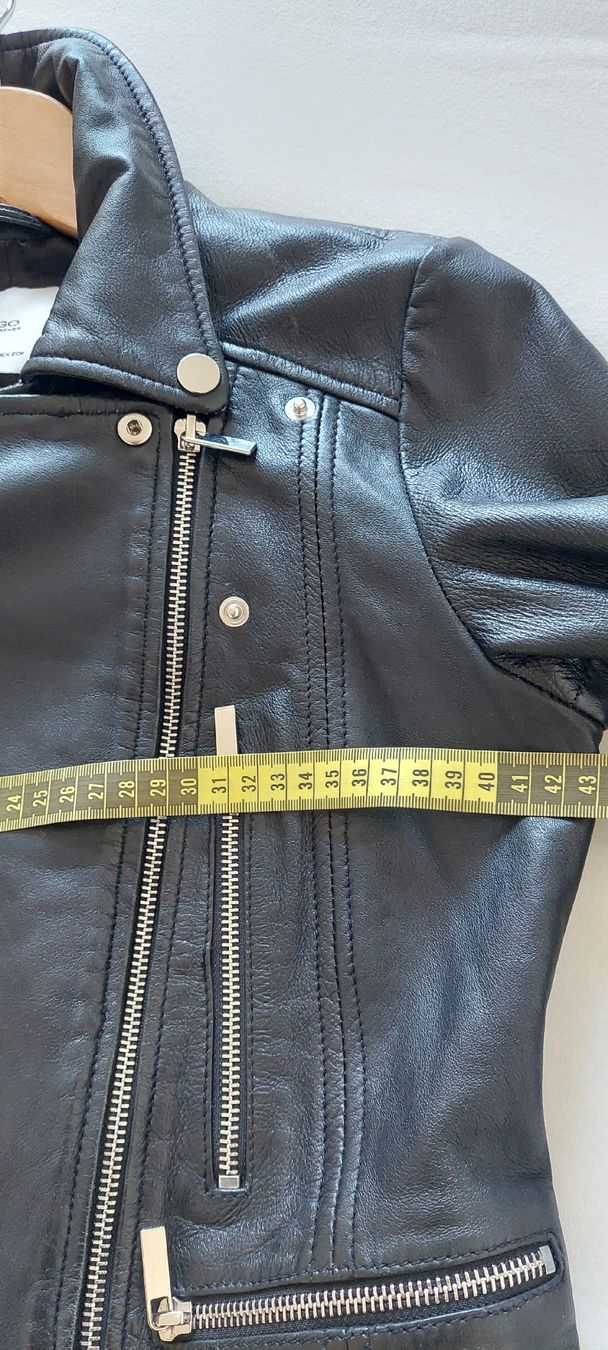 Mango Giacche: Mango Lederjacke XS, Schwarz – Usato da Kreuzlingen venduto da peugeotj9 3
