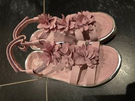 Sandalen Esprit rosa Blumen Grösse 32