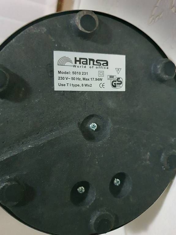 Lampen: Hansa Schreibtischlampe Modell 5010 231 – Gebraucht aus Mastrils von Sun10 1
