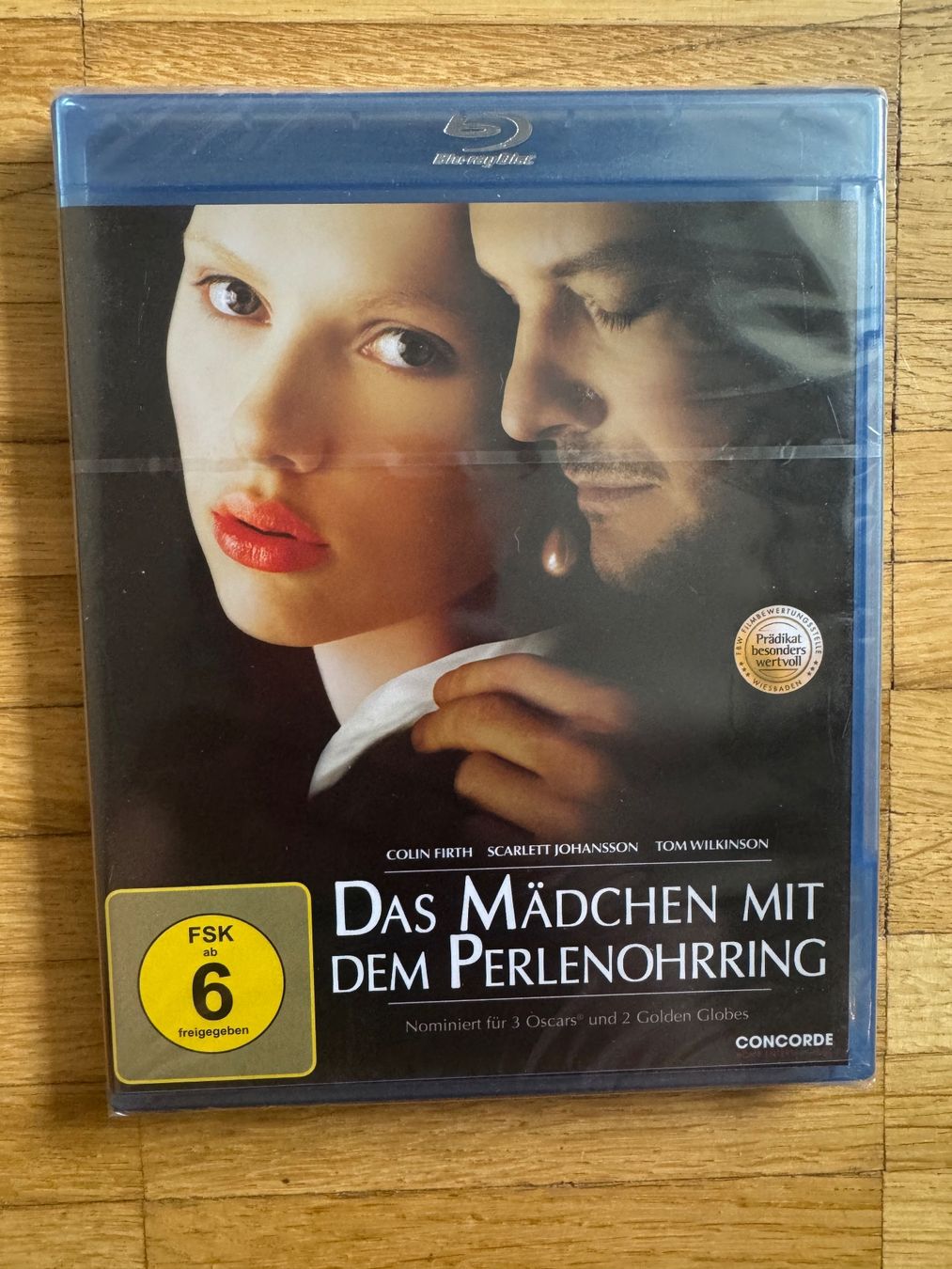 Tutti i DVDs: DAS MÄDCHEN MIT DEM PERLENOHRRING   (BLU-RAY) – Nuovo e nell'imballaggio originale da Basel venduto da san_2qlq