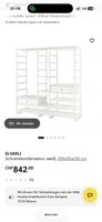 IKEA ELVARLI offener Kleiderschrank / Regalsystem – weiss, 2