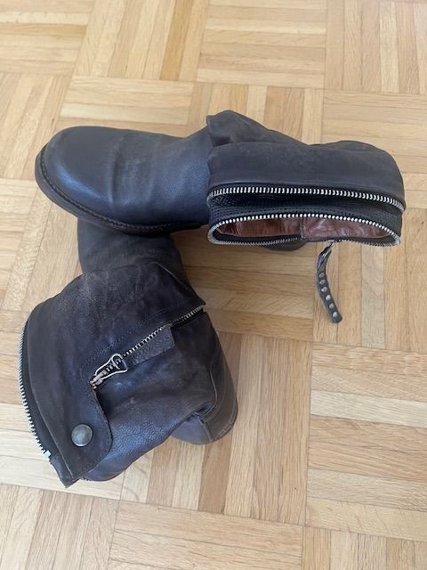 A.S.98 Scarpe da donna: Stiefeletten A.S.98 Voll-Leder Gr. 40-41 – Usato da Walenstadt venduto da ricamul 8