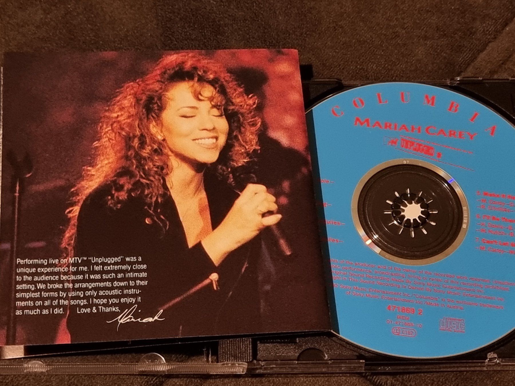 CD: Mariah Carey : MTV Unplugged - CD – Usato da Villigen venduto da Tschachtlan 8