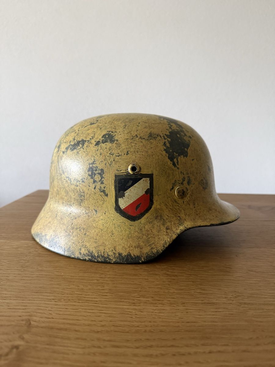 Uniformi: Casque militaire M35 Wehrmacht – Usato da Fribourg venduto da Ardoffel