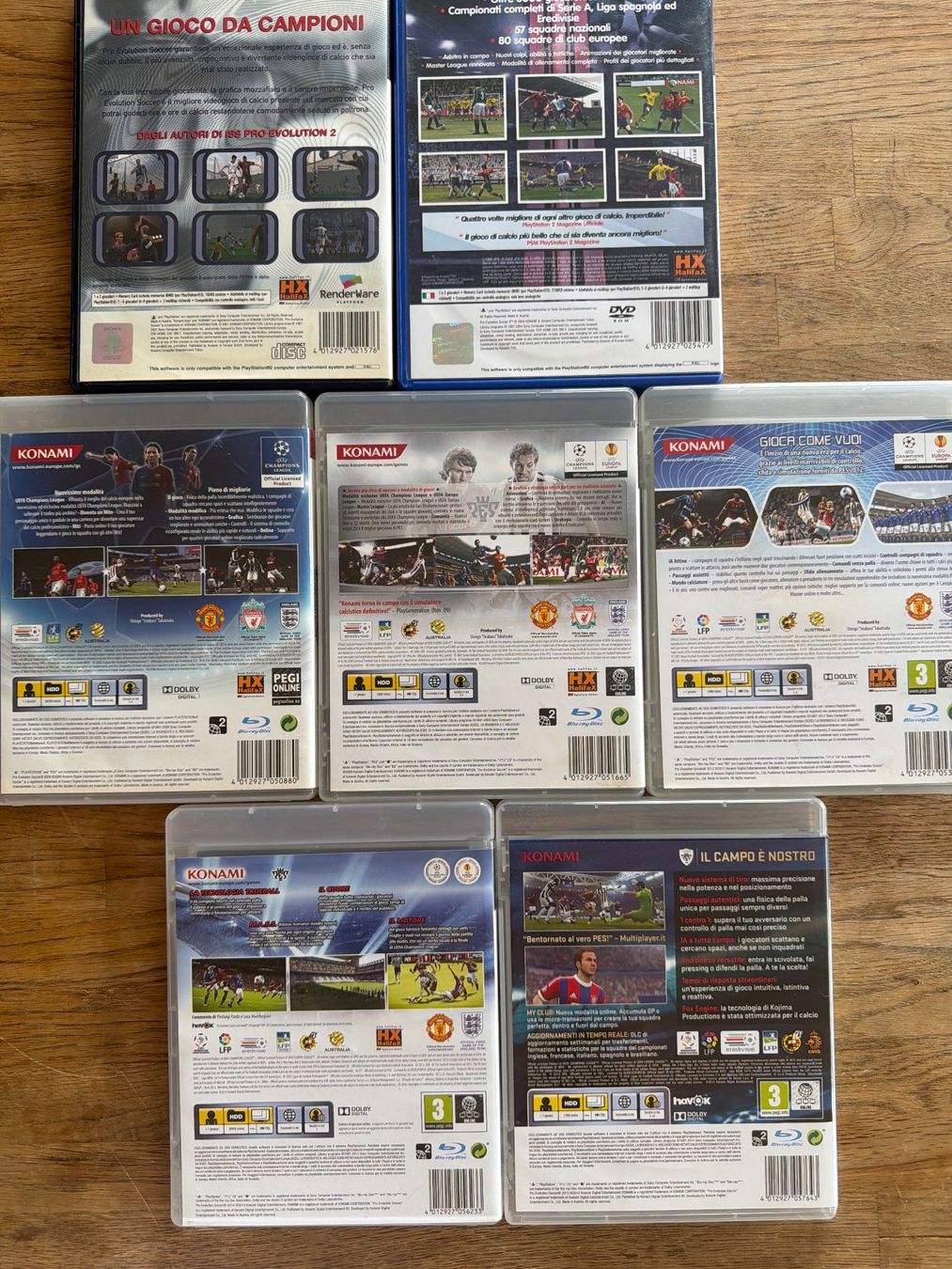 Sony Jeux: PES Pro Evolution Soccer PS2 PS3 Games Collection – D'occasion à Lugano par bad_2t9b 1