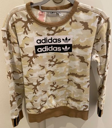 Adidas Sweatshirt Camouflage brauntöne