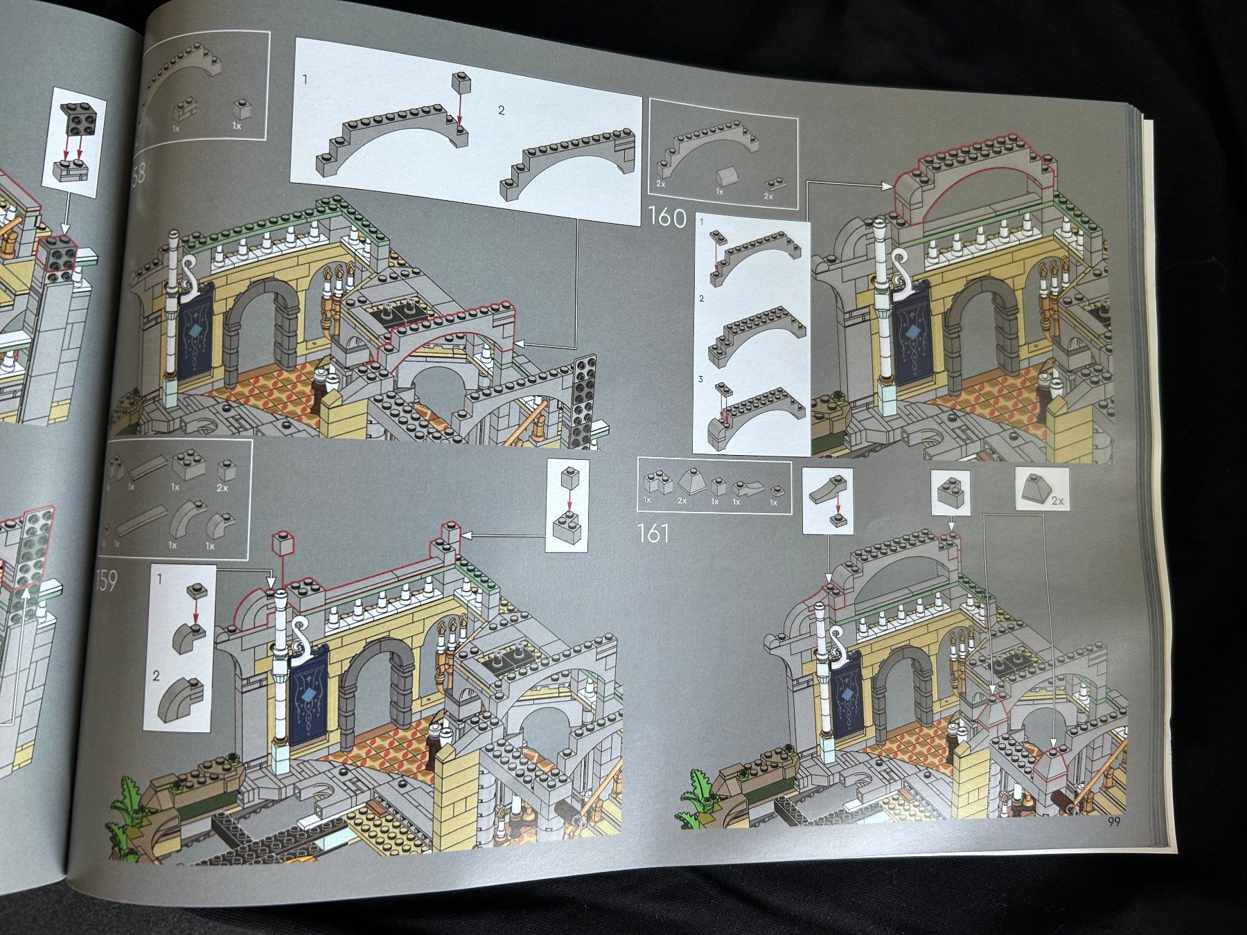 Kit di costruzioni: Klemmbausteine - MOC Bruchtal – Nuovo (secondo la descrizione) da Birr venduto da Otto_FL 4