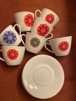 60er Jahre Kaffeeset Seltmann Weiden 7-tlg.