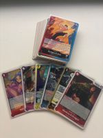 One Piece Karte Bundle: 30 Random EN Karten + 6 Rares