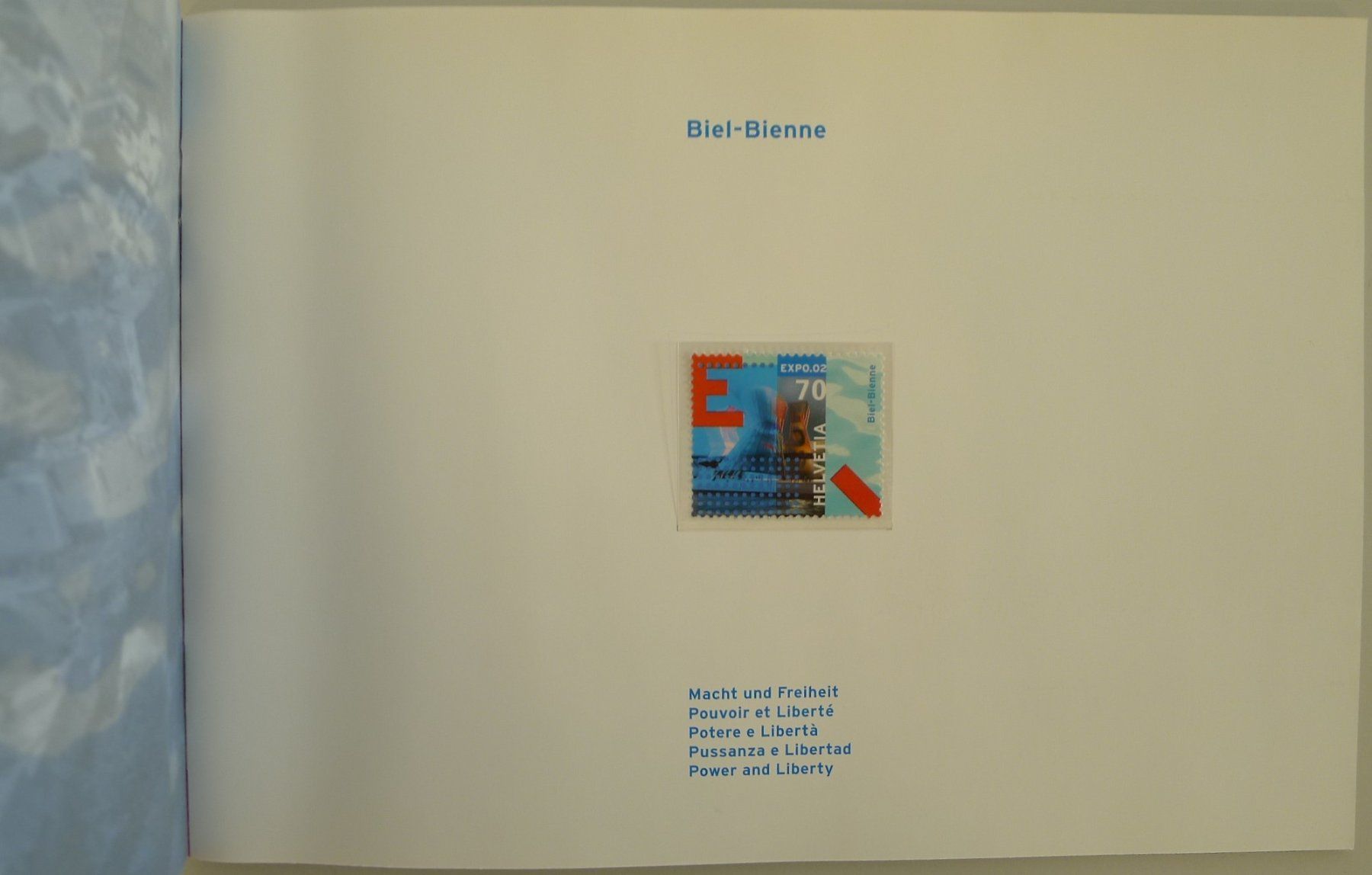 Alle Briefmarken: 2002, Nr.1041-1044 EXPO-MARKEN in Heft. – Gebraucht aus Sursee von Luzernerraute 2