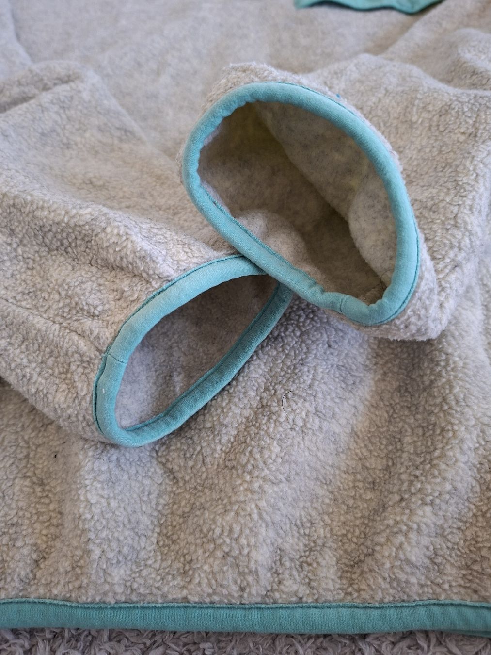 Patagonia Maglioni & Felpe: Pull Patagonia Synchilla beige et turquoise taille M – Usato da Renens VD venduto da ser_j2fn 6