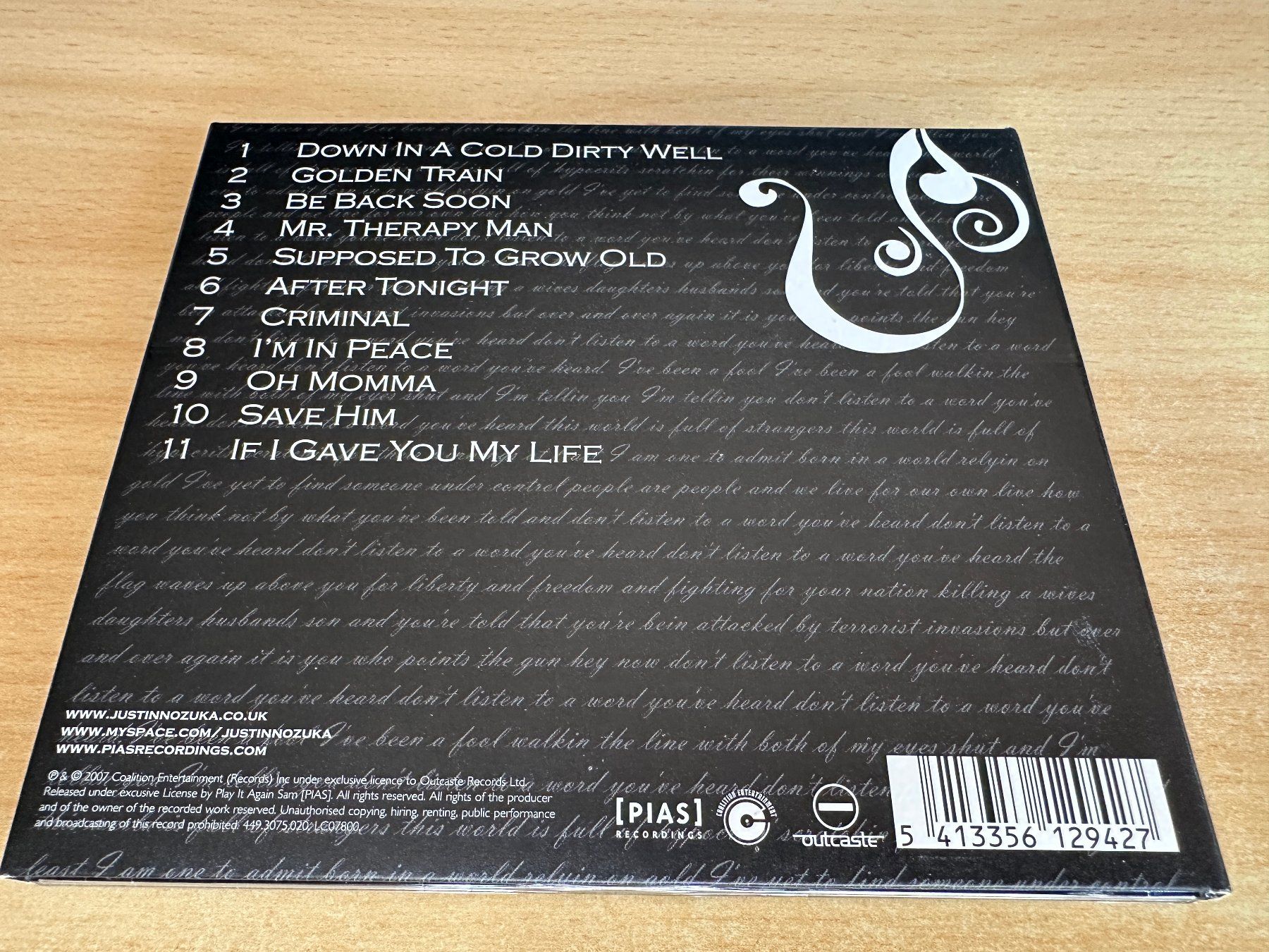CD: Justin Nozuka – Holly – Usato da Rikon im Tösstal venduto da Alpenmutz 1